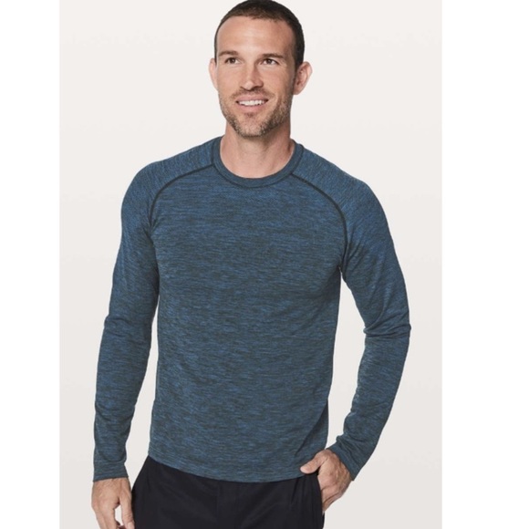 XX. Lululemon Metal Vent Tech Long Sleeve Shirt
Black Blue Heathered - Picture 1 of 16